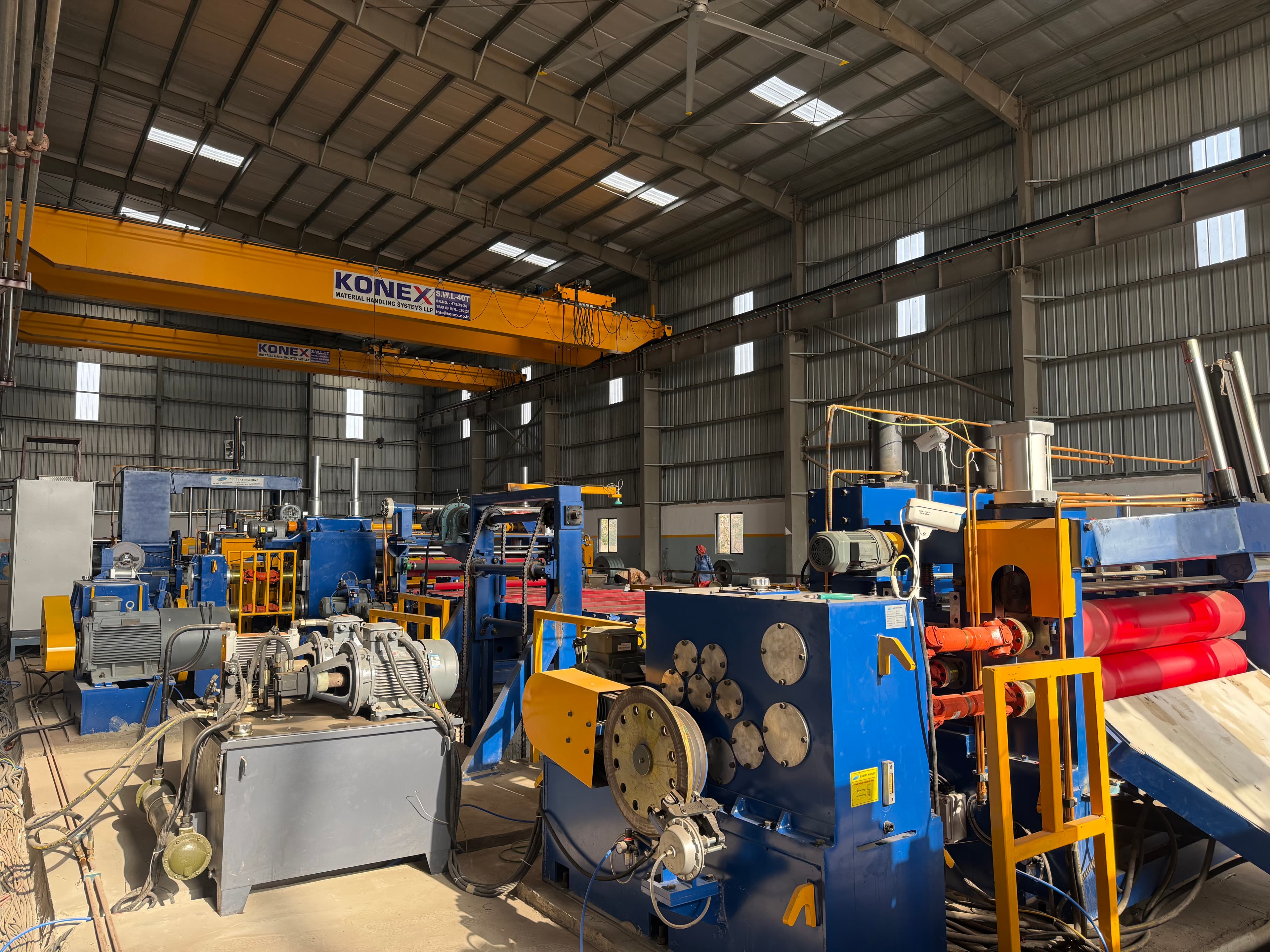 Steel manufacturing facility